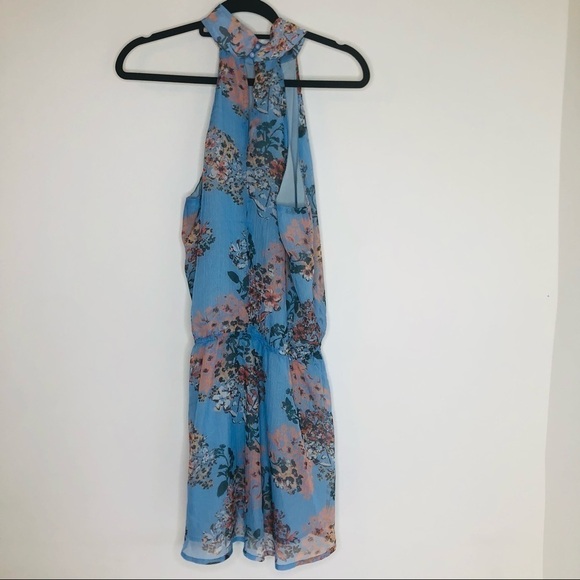 Line + Dot Floral Print Dress - Picture 5 of 5